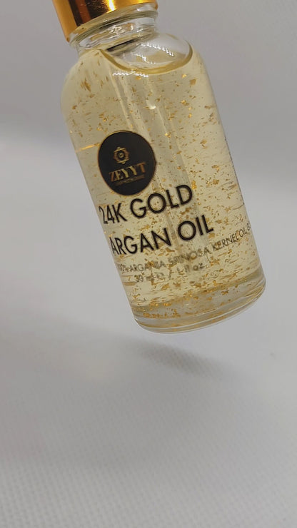 24K GOLD ARGAN OIL 30ml