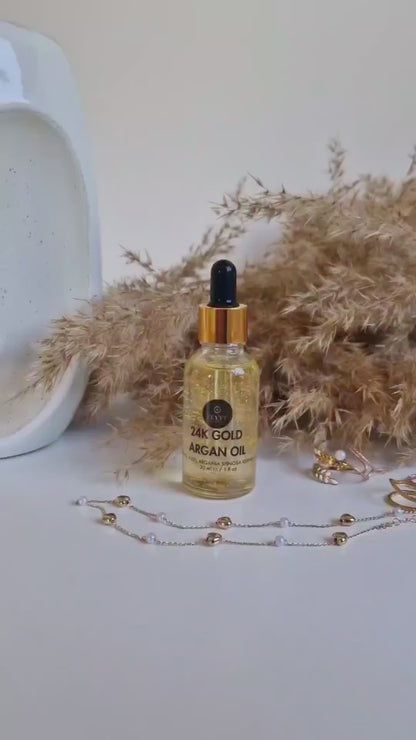 24K GOLD ARGAN OIL 30ml